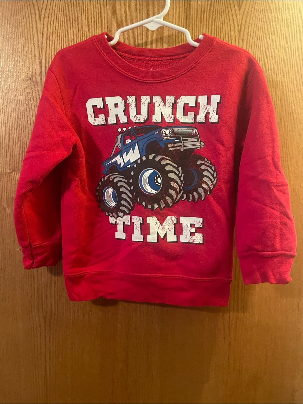 Garanimals Red Monster Truck 'Crunch Time' Sweatshirt